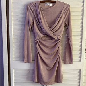 Astr the Label Draped Dress